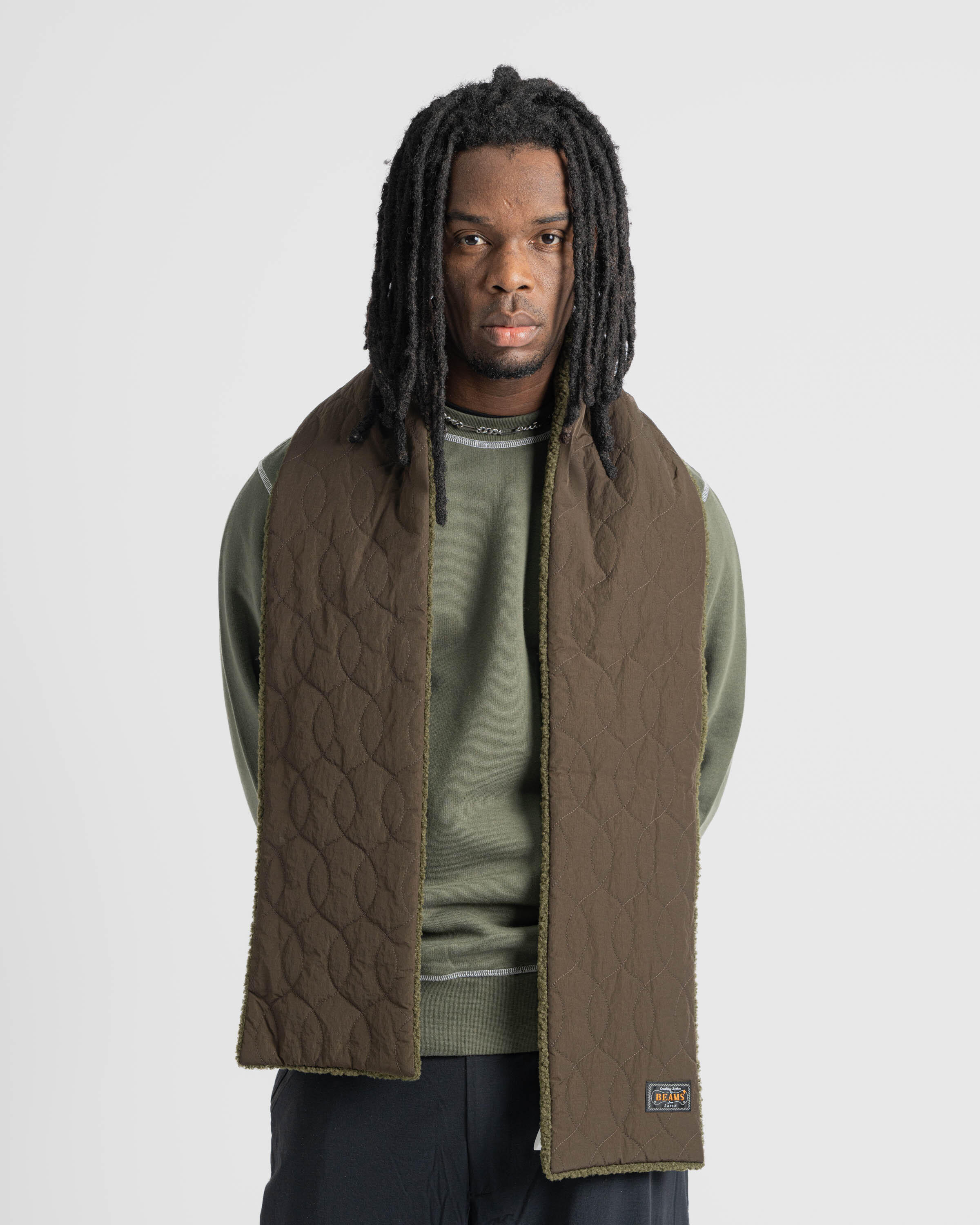 Beams+ Muffler Boa Quilt | 3845-0082-432-67 | AFEW STORE